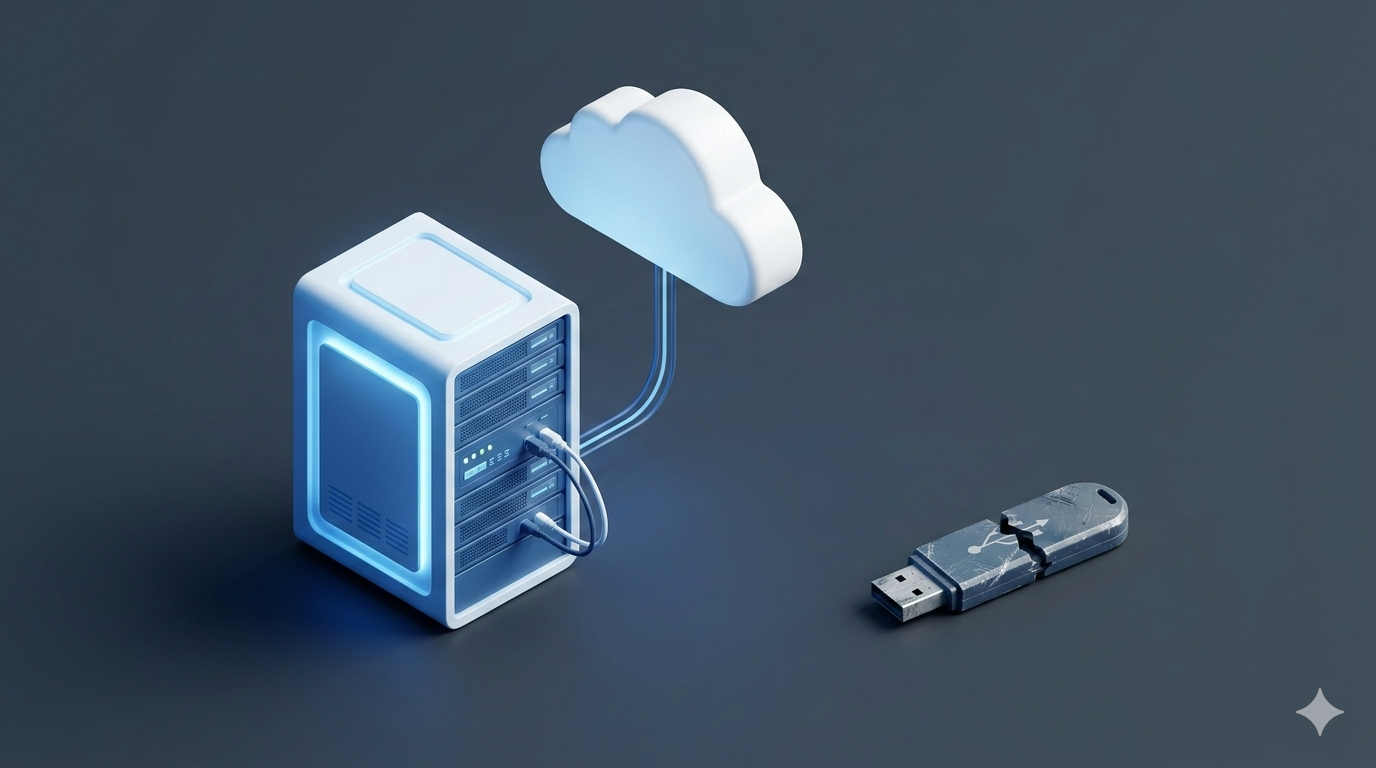 El costo real de no tener backups: Por qué 'guardar todo en un USB' no es una estrategia de recuperación